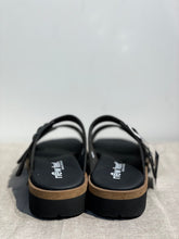 Lataa kuva Galleria-katseluun, New Feet Mustat Sandaalit