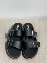 Lataa kuva Galleria-katseluun, New Feet Mustat Sandaalit