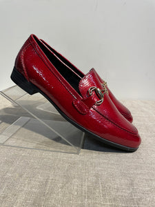 Marco tozzi punaiset lakeri loaferit