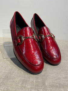 Marco tozzi punaiset lakeri loaferit