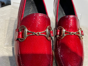 Marco tozzi punaiset lakeri loaferit