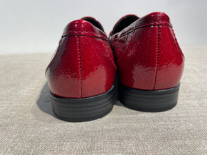 Marco tozzi punaiset lakeri loaferit