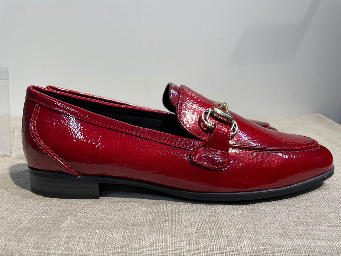 Marco tozzi punaiset lakeri loaferit