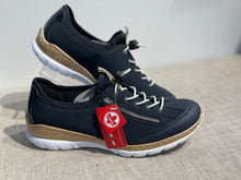 Lataa kuva Galleria-katseluun, Rieker pehmeät siniset  kävelykengät