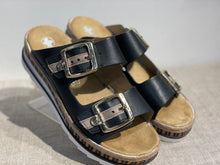 Lataa kuva Galleria-katseluun, Rieker sandaalit kahdella soljella
