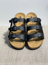 Lataa kuva Galleria-katseluun, Axelda työkenkä musta 3 remmiä