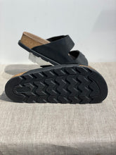 Lataa kuva Galleria-katseluun, Rieker sandaali musta kaksi remmiä