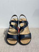 Lataa kuva Galleria-katseluun, Rieker sandaali musta