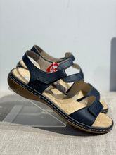 Lataa kuva Galleria-katseluun, Rieker sandaali sininen