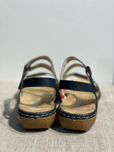 Lataa kuva Galleria-katseluun, Rieker sandaali sininen