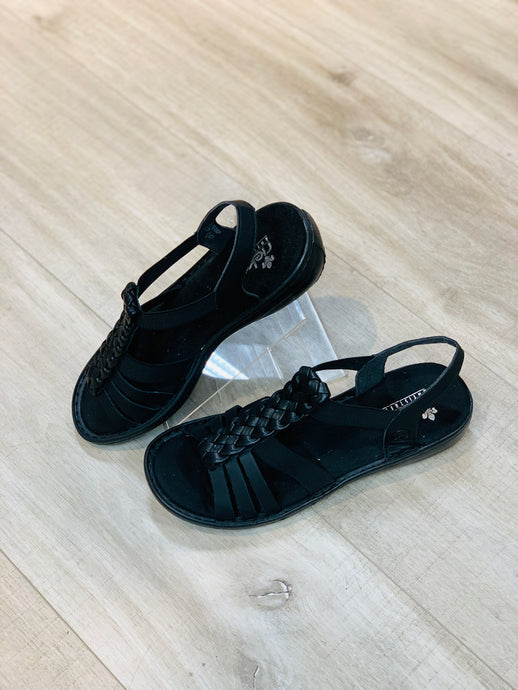 Rieker,mustat sandaalit